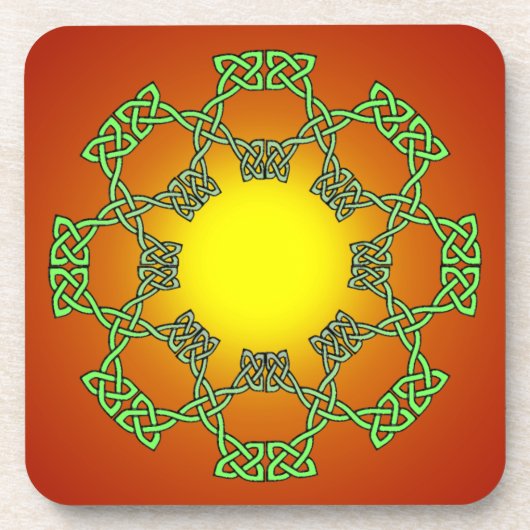 Celtic Knot Cork Untersetzer (Vorderseite)