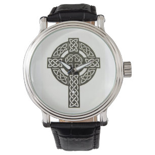 Celtic Knot Cross Armbanduhr