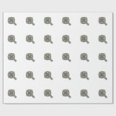 Celtic Knot Cross Geschenkpapier (Flach)