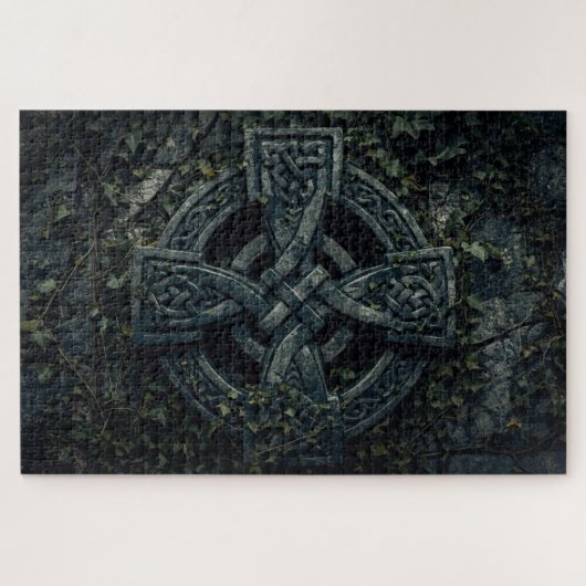 Celtic Knot Cross Jigsaw Puzzle (Horizontal)