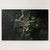 Celtic Knot Cross Jigsaw Puzzle (Horizontal)