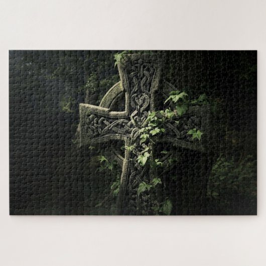 Celtic Knot Cross Jigsaw Puzzle (Horizontal)