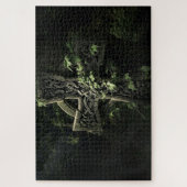 Celtic Knot Cross Jigsaw Puzzle (Vertikal)