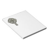 Celtic Knot Cross Notizblock (angewinkelt)