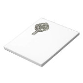 Celtic Knot Cross Notizblock (Rotiert)