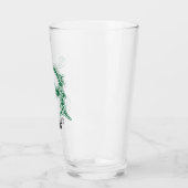 Celtic Knot Decorative Hauptstadt A des 16. Jahrhu Glas (Links)