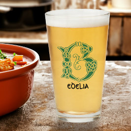 Celtic Knot Decorative Hauptstadt B Glas