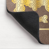 Celtic Knot Decorative Hauptstadt E Mousepad (Ecke)