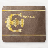 Celtic Knot Decorative Hauptstadt E Mousepad (Vorne)
