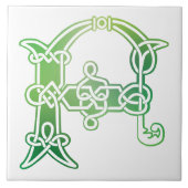 Celtic Knot Decorative Hauptstadt F Fliese (Vorderseite)