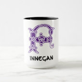 Celtic Knot Decorative Hauptstadt F Tasse (Zentrum)