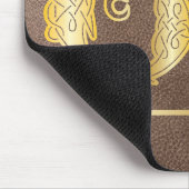Celtic Knot Decorative Hauptstadt G Mousepad (Ecke)