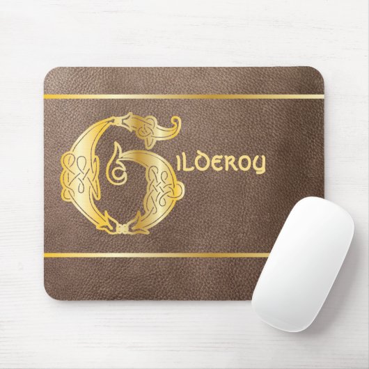 Celtic Knot Decorative Hauptstadt G Mousepad (Mit Mouse)