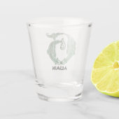 Celtic Knot Decorative Hauptstadt G Schnapsglas (Rückseite)