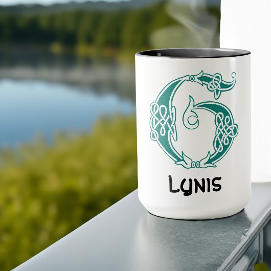 Celtic Knot Decorative Hauptstadt G Tasse