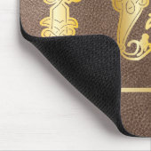 Celtic Knot Decorative Hauptstadt H Mousepad (Ecke)