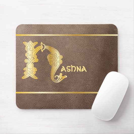 Celtic Knot Decorative Hauptstadt H Mousepad (Mit Mouse)