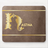 Celtic Knot Decorative Hauptstadt H Mousepad (Vorne)
