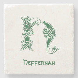Celtic Knot Decorative Hauptstadt H Steinuntersetzer