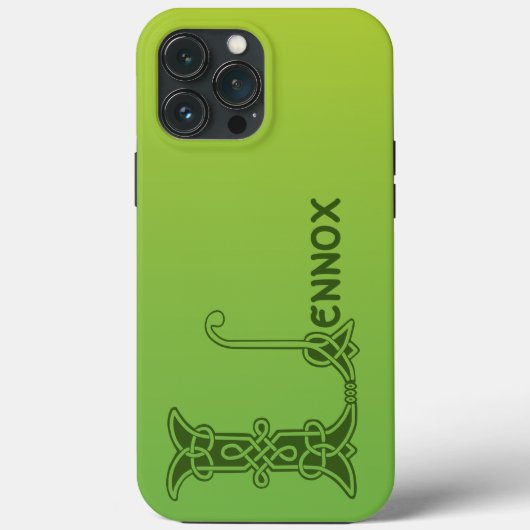 Celtic Knot Decorative Hauptstadt L Case-Mate iPhone Hülle (Rückseite)