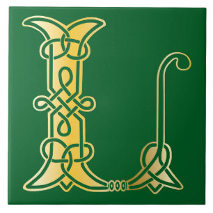 Celtic Knot Decorative Hauptstadt L Fliese