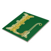 Celtic Knot Decorative Hauptstadt L Fliese (Seite)
