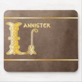 Celtic Knot Decorative Hauptstadt L Mousepad (Vorne)