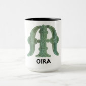 Celtic Knot Decorative Hauptstadt M Tasse (Zentrum)