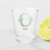 Celtic Knot Decorative Hauptstadt O Schnapsglas (Rückseite)