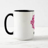 Celtic Knot Decorative Hauptstadt O Tasse (Links)
