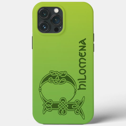 Celtic Knot Decorative Hauptstadt P Case-Mate iPhone Hülle (Rückseite)