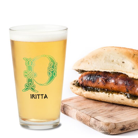 Celtic Knot Decorative Hauptstadt P Glas