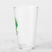 Celtic Knot Decorative Hauptstadt Q Glas (Links)