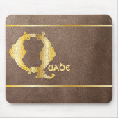 Celtic Knot Decorative Hauptstadt Q Mousepad (Vorne)