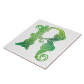 Celtic Knot Decorative Hauptstadt R Fliese (Seite)