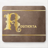 Celtic Knot Decorative Hauptstadt R Mousepad (Vorne)