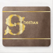 Celtic Knot Decorative Hauptstadt S Mousepad (Vorne)