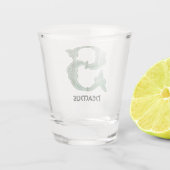 Celtic Knot Decorative Hauptstadt S Schnapsglas (Rückseite)