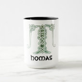 Celtic Knot Decorative Hauptstadt T Tasse (Zentrum)