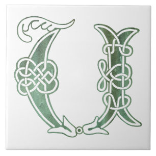 Celtic Knot Decorative Hauptstadt U Cera Fliese
