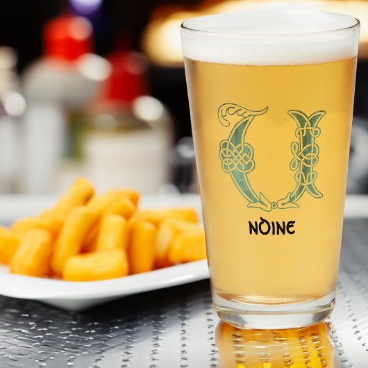 Celtic Knot Decorative Hauptstadt U Glas