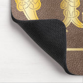 Celtic Knot Decorative Hauptstadt U Mousepad (Ecke)