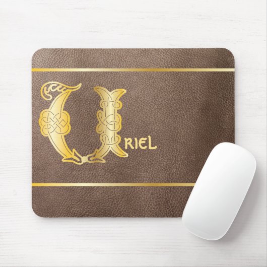 Celtic Knot Decorative Hauptstadt U Mousepad (Mit Mouse)