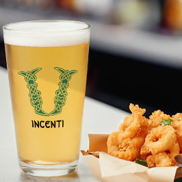 Celtic Knot Decorative Hauptstadt V Glas