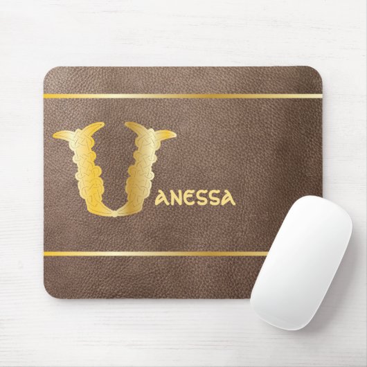 Celtic Knot Decorative Hauptstadt V Mousepad (Mit Mouse)