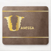 Celtic Knot Decorative Hauptstadt V Mousepad (Vorne)