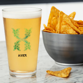 Celtic Knot Decorative Hauptstadt X Glas