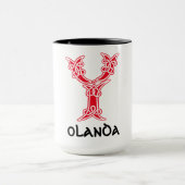 Celtic Knot Decorative Hauptstadt Y aus dem 16. Ja Tasse (Zentrum)