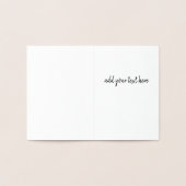 Celtic Knot Decorative Hauptstadt Z Folienkarte (Innenseite)