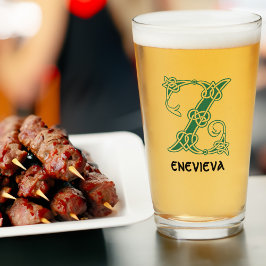 Celtic Knot Decorative Hauptstadt Z Glas